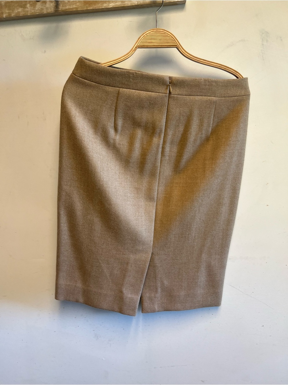 J. Crew Taupe Pencil Skirt